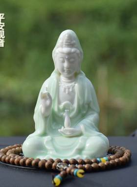 Creative Chinese ceramic safe Guanyin Bodhisattva Guanyin