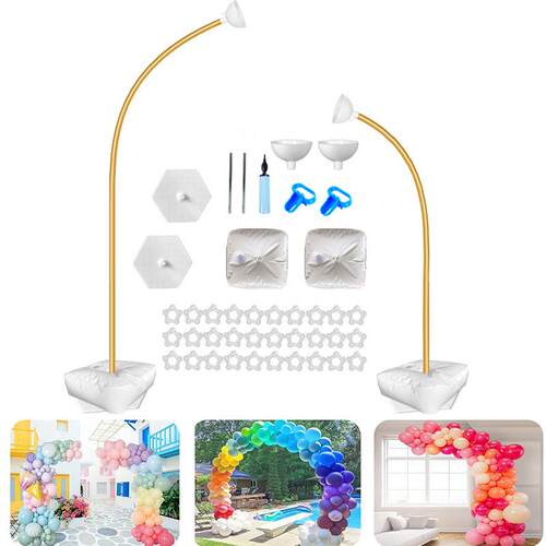 Balloon arch kit Aluminum plastic tube bracket free bending