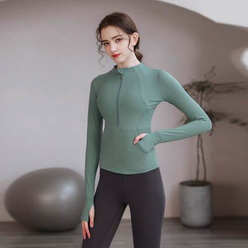 Yoga Clothing Women's Fitness Jacket Tight Running Jacket