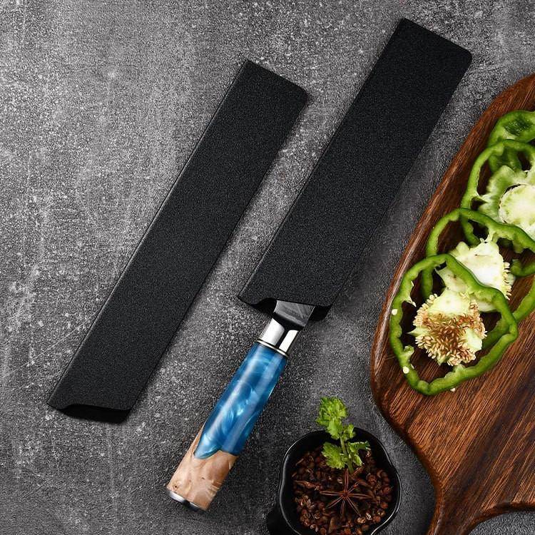 Outdoor Kitchen knife flocking ABS plastic knife cover