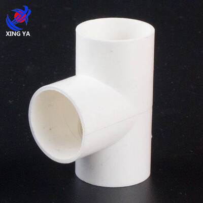 In stock wholesale pvc pipe fittings pvc threading pipe tee