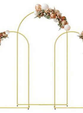 Wedding Arch Iron Frame Wedding Road Props Stage Background