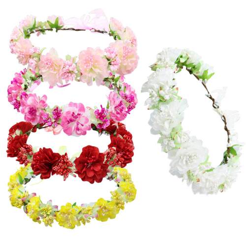 Amazon hot sale Women's Mori seaside resort photo Garland