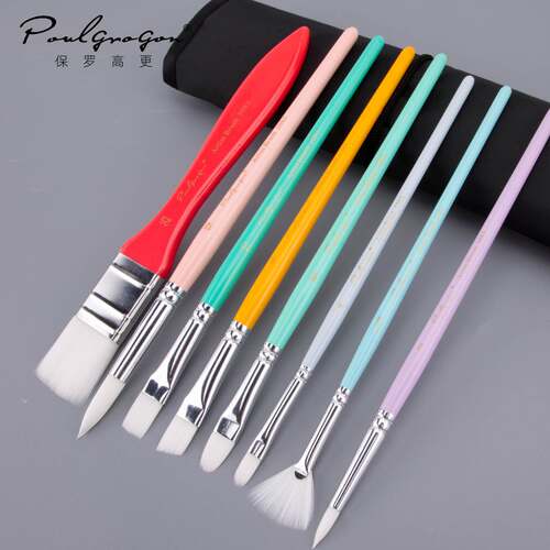 8 Nylon Hair Brush suit Paul Gaugon Fine Art Painting