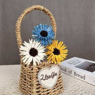 Calla Lotus dried flower living room dining table