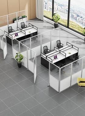 Office Movable Folding Screen Transparent Acrylic Office