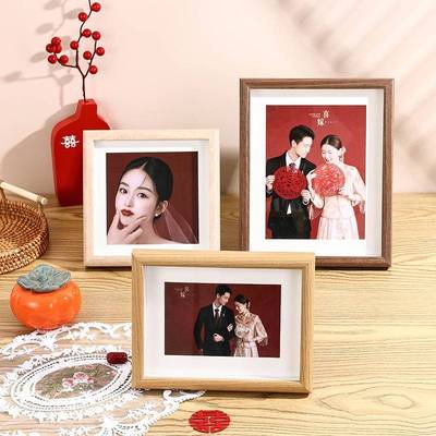 Wedding photo frame wooden wedding photo studio children's