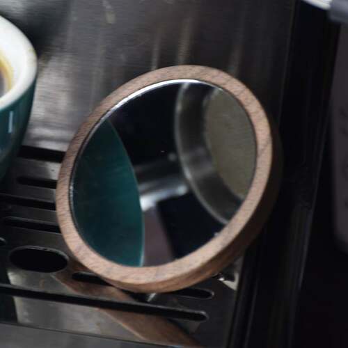 Italian coffee machine bottomless extraction Observation