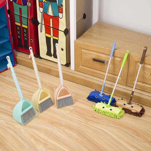 New children's broom mini dustpan suit manufacturers sales