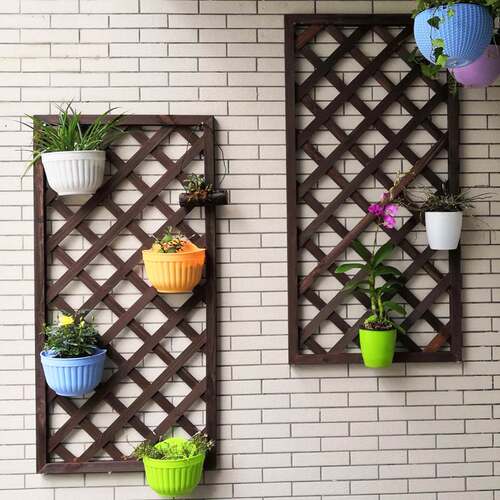 Anti-corrosion wood fence fence outdoor garden garden fence