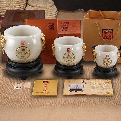 Cornucopia decoration glass opening gifts for leaders