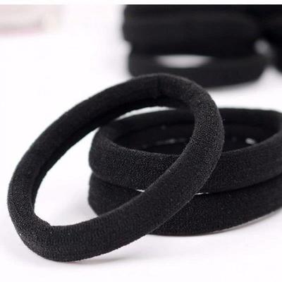 Basic 4CM5CM bottoming adult black towel ring high elastic