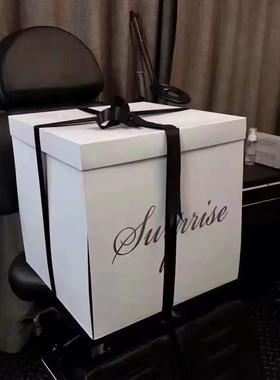 New balloon surprise box creative flower box DIY proposal