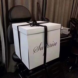 New balloon surprise box creative flower box DIY proposal