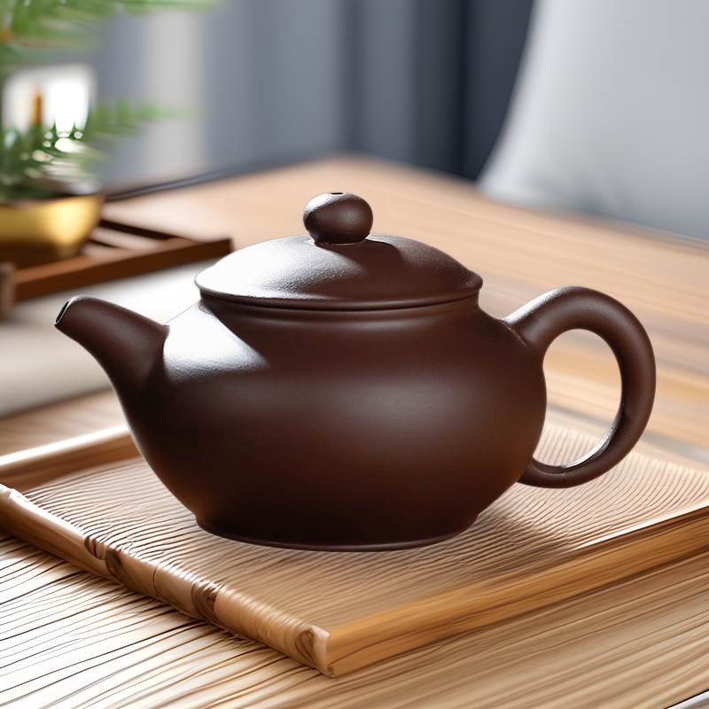Chaozhou large purple clay teapot large capacity
