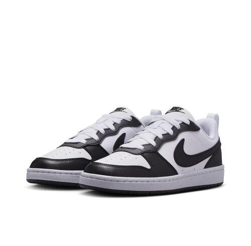 NikeCourt Borough LOW RECRAFT 舒适百搭 低帮 儿童板鞋 白黑
