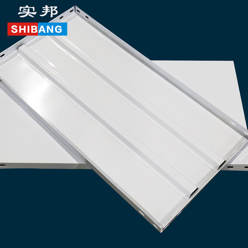 实邦加厚白色拆装储藏架