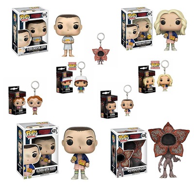 怪奇物语食人花周边手办钥匙扣