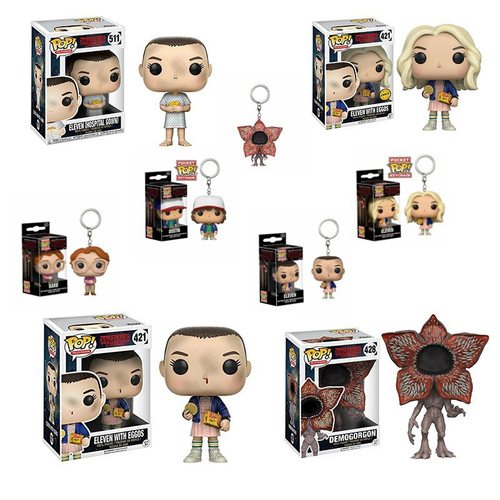 怪奇物语食人花周边手办钥匙扣