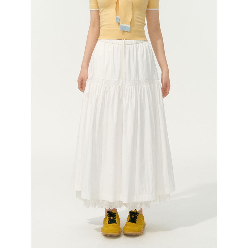 2025夏季新款氧气感百搭双层半裙