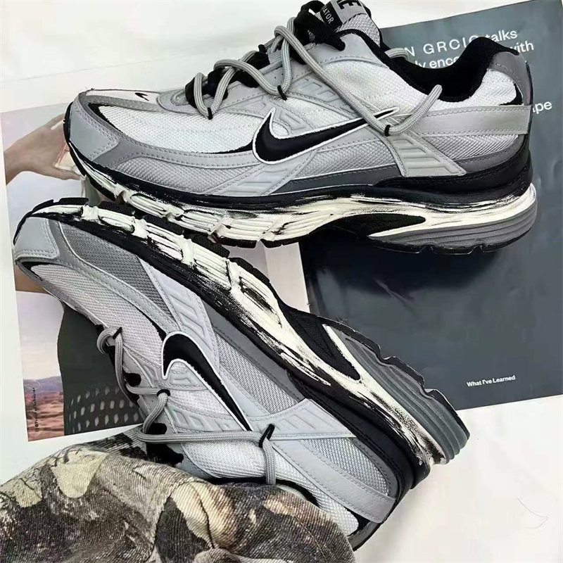 【定制球鞋】 NIKE INITIATOR 灰烬地平线 男女款低帮潮流老爹鞋