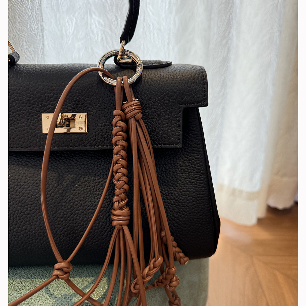 高品质麦穗流苏包挂件