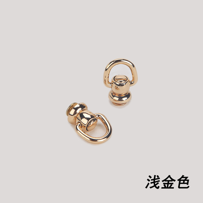 diy口红包挂勾全铜旋转和尚头