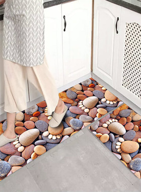 Kitchen carpet, floor mat, long bathroom foot mat浴室脚垫子