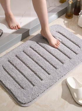 New high wool hotel bathroom floor mat absorbent pad吸水垫子