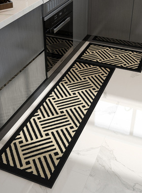 Kitchen floor mat with absorbent foot pad厨房地垫防油脚垫