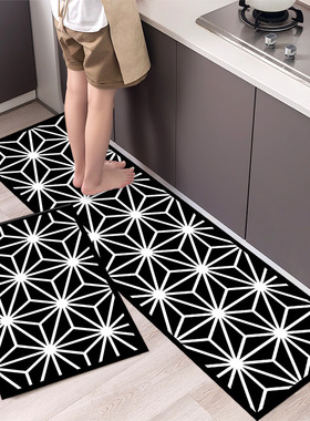 Kitchen carpet, bathroom dirt resistant mat, floor mat脚垫