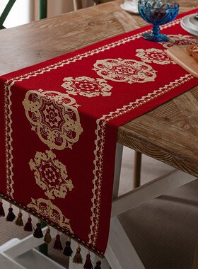 American tablecloth, Christmas atmosphere, dining table clot