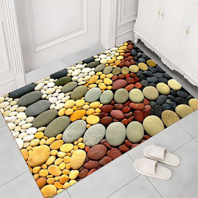 Entrance mat, bathroom waterproof and oil proof mat进门地垫