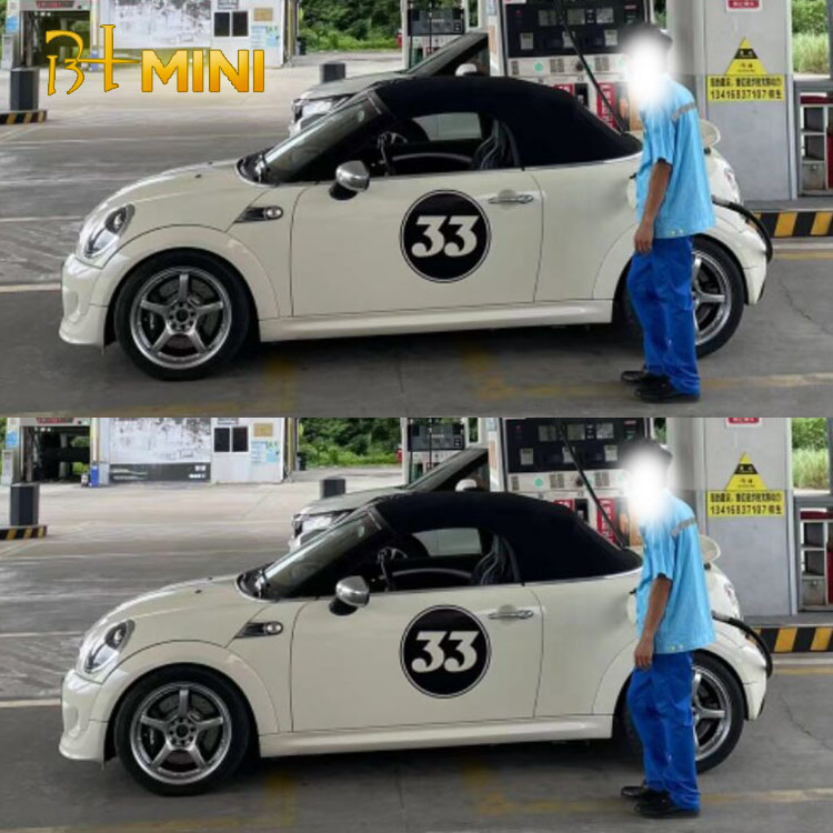 宝马mini拉花车贴one cooper clubman车门数字贴个性定制车身贴纸