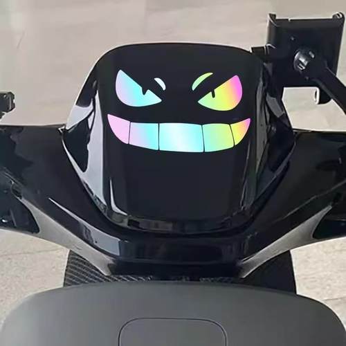 小恶魔笑脸装饰个性防水防晒车贴