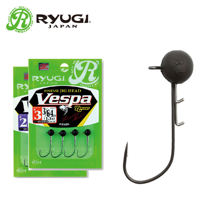 日本流義RYUGI树脂钨精细倒刺钩