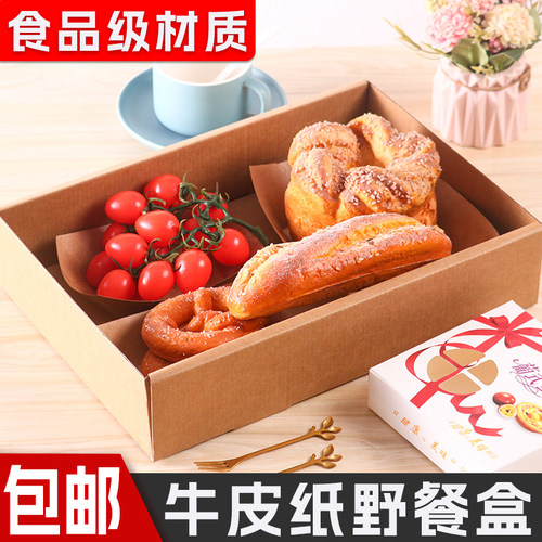 野餐盒一次性露营寿司网红便当盒