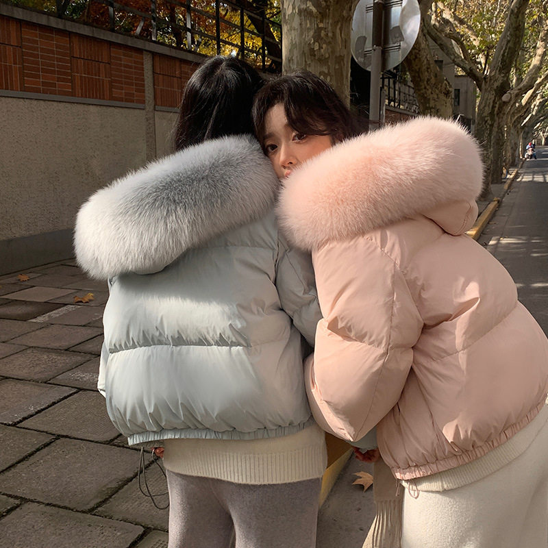 法国gentle motto款羽绒服冬季女款年小众设计感时尚加厚宽松