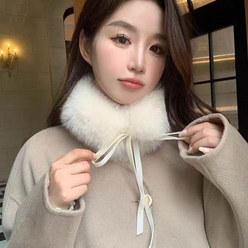 狐狸毛围巾玉轩时尚保暖