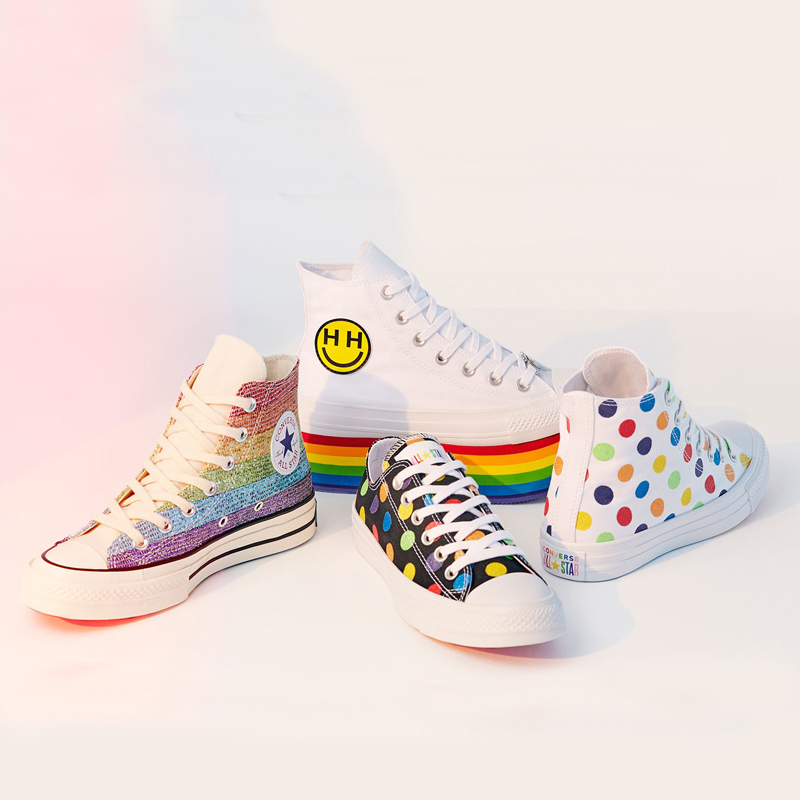 ´ú¹ºConverse Pride x Miley Cyrus¿ïÍþÂóÁ£LGBTQ²ÊºçÄÐÅ®°åЬ