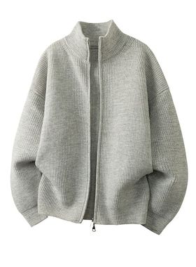 BDLS工作室文艺男女店港风情侣款男针织毛衣开衫外套男女同款可穿