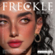 时尚 美式 辣妹迷人雀斑化妆派对个性 棕色雀斑脸部美妆贴纸防水防汗