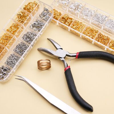DIY Jewelry Accessories 12 Grid Multi Model Open Buckle