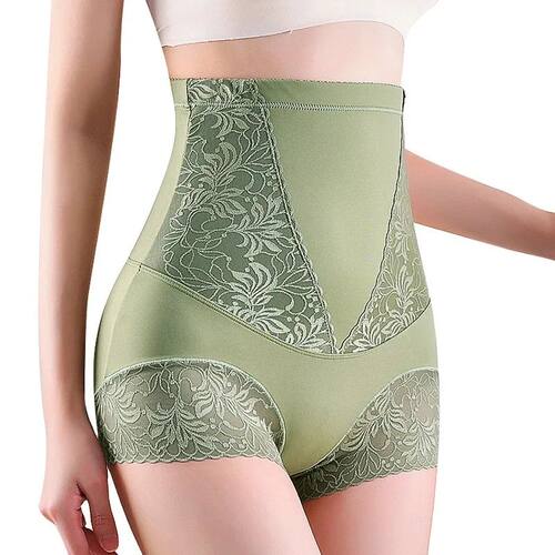 High Waist Shapewear Tummy Control Panties Lace Slimming Und