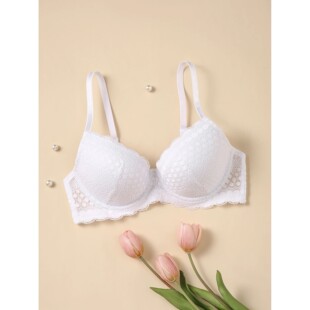 Women's sexy lace comfortable breathable lingerie underwire