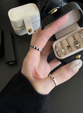 Mini Portable Small Jewelry Storage Bag Travel Simple Leathe