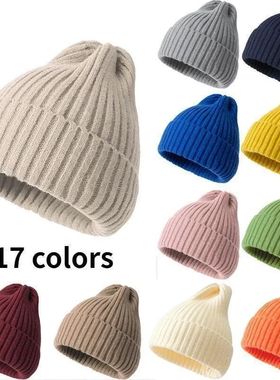 New Beanie Winter for Women Men Boys Girls Crochet  Hat Soli