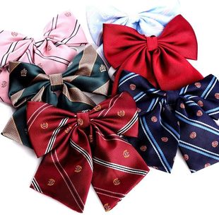 Bowtie Ribbon Necktie Uniform Hand New Women Rope School Led