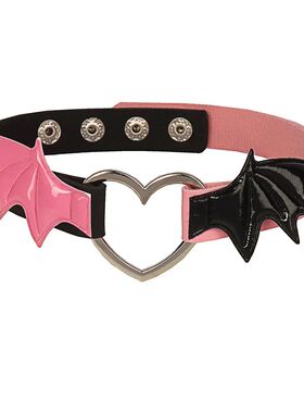 New Goth Halloween Bat Wings Choker Necklace For Women Girls