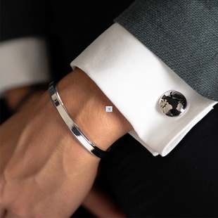 Cuff bracelet steel men Bangles jewelry Bracelets stainless